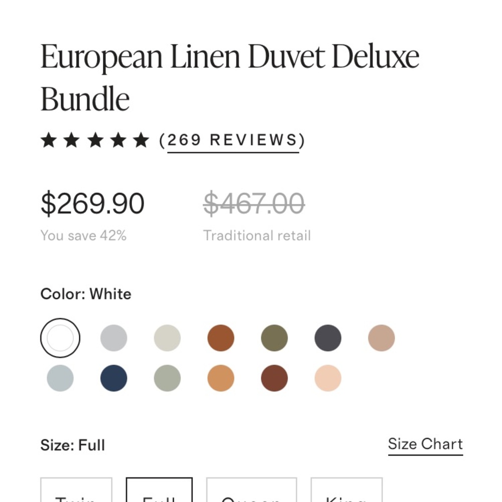Bedding bundle